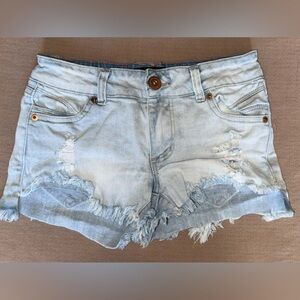 Light Blue Jean Shorts